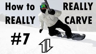 How to Really Really Carve #7!   Deeper and Earlier Toeside Carves