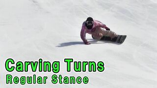 Snowboard Carving Turns FreeRide Freerun Beginner-Advanced