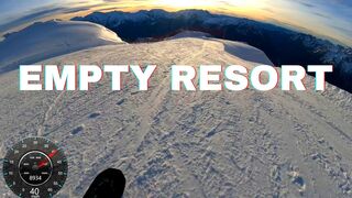 GoPro | 3000ft Snowboarding Descent | Closed Ski Resort