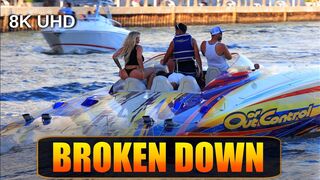 OUT OF CONTROL !! MIAMI RIVER BOATS | BOAT ZONE 8K