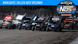 World of Outlaws NOS Energy Drink Sprint Cars Keller Auto Speedway, September 18, 2021 | HIGHLIGHTS