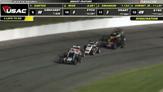 HIGHLIGHTS: USAC Midget Special Event | Lucas Oil Raceway | 8/14/2021