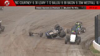 USAC National Sprint Feature Highlights | Eldora Speedway 5.12.18