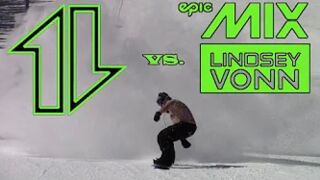 Epic Mix Racing against Lindsey Vonn