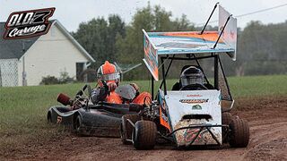 We challenged my 6 year old to a race on our backyard race track • Moments like these last forever!