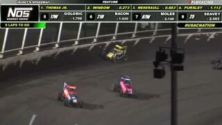 USAC NOS Energy Drink National Midget Highlights | Huset's Speedway USAC Nationals | 9/10/2021