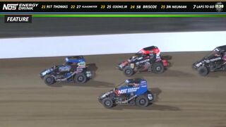 NOS Energy Drink USAC National Midget Series BC39 Night #2 Highlights