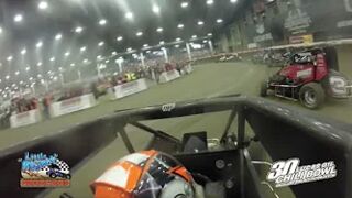 Christopher Bell Onboard | 2016 Chili Bowl 55-Lap  A-Main | January 16th, 2016