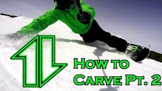 How to really really really carve a snowboard Pt. 2