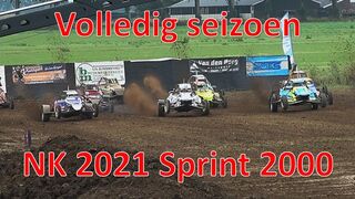 NK Autocross 2021 -  Overzicht seizoen Sprint 2000