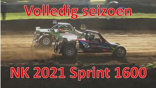 NK Autocross 2021 - Overzicht seizoen Sprint 1600