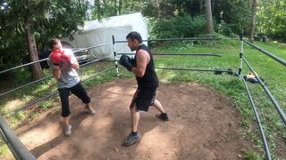 Firechicken vs Simo (sparring)