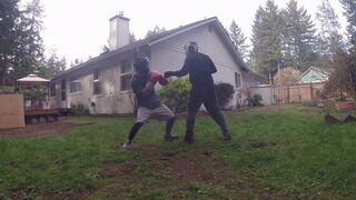 Firechicken vs Ian (sparring)