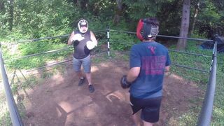 Rylen Vs Leland sparring