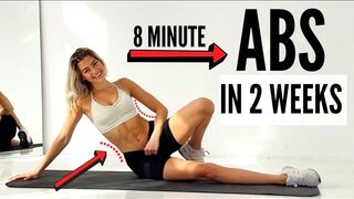 ABS IN 2 WEEKS - 8 Min. Workout Challenge / define lower & upper ABS for Summer | Mary Braun