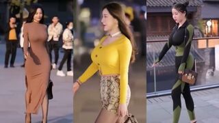 Asian girls walking by TRY not to CUM [HOT CONTENT]