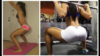 Girls Awesome BUTT Transformation!! Vicky Justiz