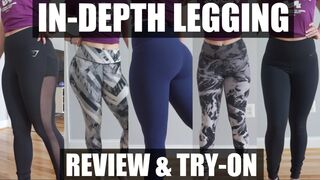 In-depth Legging Review | Lululemon, Gymshark, & Nike Legging Try On