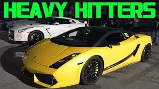 210MPH Street Race - 1600+ HP Lambo vs GT-R