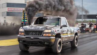 DIESEL Drag Truck - 100psi of BOOST!