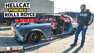 The Hellcat Rolls Royce gets X-Piped at Borla! Is the Switchfire X-Pipe the best sounding exhaust??