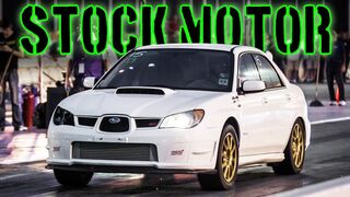 NEW RECORD - STOCK Long Block STi E/T & MPH