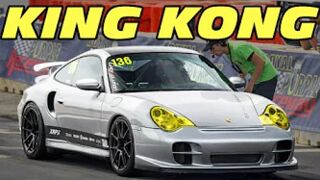 KING KONG! 1500+HP Turbo Porsche @ TX2K15!