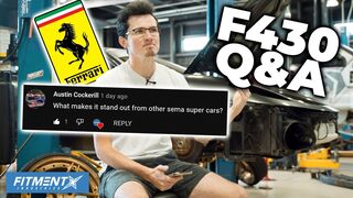 Answering YOUR Questions About Our SEMA Build Ferrari F430