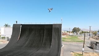 Jarryd McNeil | FMX Quarterpipe | Nitro World Games 2018