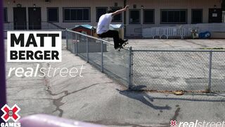 Matt Berger: REAL STREET 2021 | World of X Games