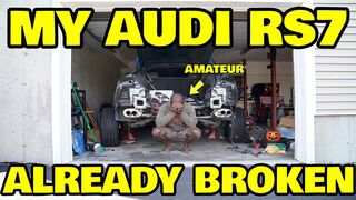 I Tried To Fix My Audi RS7s Shady Bodywork Myself, and Broke It