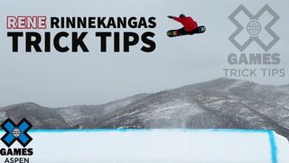 RENE RINNEKANGAS: Frontside 360 Indy Trick Tip | X Games Aspen 2021