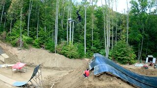 World's First BMX Flip Oppo Whip to Double Whip Back - James Foster