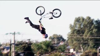 Kurtis Downs: World's First BMX Dead Body Backflip