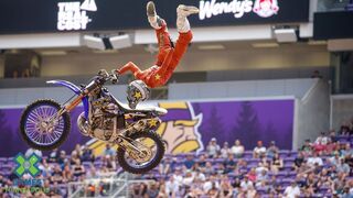 NBD: David Rinaldo's First-Ever Backflip Body Varial | X Games Minneapolis 2019