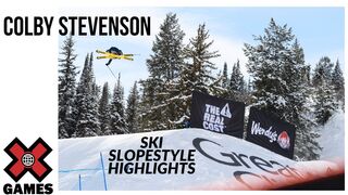 Colby Stevenson SKI SLOPESTYLE HIGHLIGHT REEL | X Games Aspen 2020