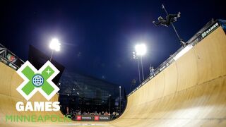 Marcelo Bastos qualifies first in Skateboard Vert | X Games Minneapolis 2018