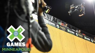 Mitchie Brusco wins Skateboard Vert bronze | X Games Minneapolis 2018