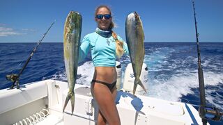 Florida Keys Offshore Mahi / Dolphin Fishing GoPro Video