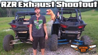 Polaris RZR Turbo Exhaust Shootout Single vs. Dual - Extreme UTV Tech