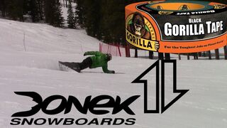 Snowboarding: Half Man, Half Gorilla Tape