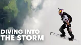 Skydiving with Snowboard At Edge of Storm | Miles Above: S2E5