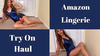 Amazon Lingerie Try On Haul-- Argconnor