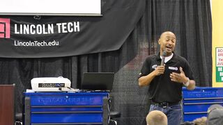 Antron Brown speech at Lincoln Technical College in Indianapolis