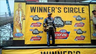 Winner's Circle: Jack Beckman and Antron Brown