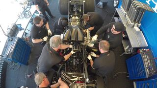 Timelapse Teardown of a Funny Car engine