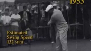 Ben Hogan Greatest Ball Striker Ever Best Golf Swing Ever