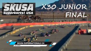 SKUSA SUPER NATIONALS 2021 IAME X30 JUNIOR FINAL