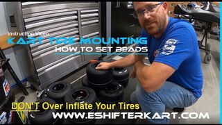 Proper Race Kart Tire mounting TIPS | Shifter Kart Tire Installation Beads with Evinco MG Tires