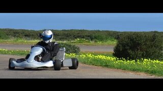 CR250 Shifter Kart Drifting And Burnouts Port Gawler